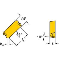 SANDVIK TーMax45 フライス加工用チップ(350) 4230 LNCX 18 06 AZ L-11 1セット(10個)（直送品）