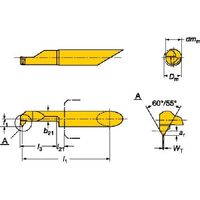 サンドビック SANDVIK コロターンXS 超硬ブランク(325) 1025 CXS-06TH18NT-6215L 1本 569-7204（直送品）