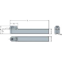 サンドビック SANDVIK 角シャンク コロターンXSアダプタ(425) CXS-1616-05FN 1本 569-7921（直送品）