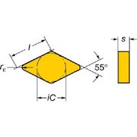 サンドビック SANDVIK TーMax P 旋削用ネガチップ(110) 1115 DNGG 15 06 12-SGF 1セット(10個)（直送品）