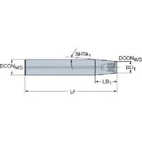 サンドビック SANDVIK コロマントEH ホルダ(445) EH25-A32-CE-190 1個 612-8173（直送品）