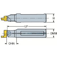 サンドビック SANDVIK コロカットMB 小型旋盤用アダプタ(425) MB-A20-05-11L-HP 1個 825-1371（直送品）