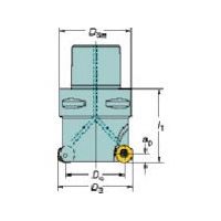 サンドビック SANDVIK コロミル300 正面フライスカッター(440) R300-066C6-20H 1台 575-0326（直送品）