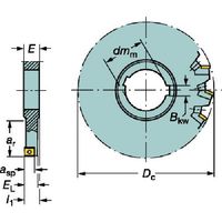 サンドビック SANDVIK コロミル331サイドカッター(450) R331.52-250S50MM 1台 575-5735（直送品）
