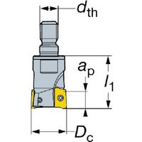 サンドビック SANDVIK コロミル390エンドミル(440) R390-35T16-11L 1台 575-8807（直送品）