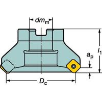 サンドビック SANDVIK コロミル245カッター(450) RA245-080J25-18H 1台 577-5736（直送品）