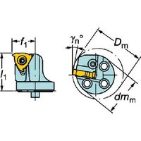 サンドビック SANDVIK コロターンSLカッティングヘッド(410) SL-266LKF-252819-22 1個 578-3658（直送品）