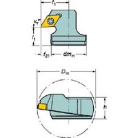サンドビック SANDVIK コロターンSL コロターン107用カッティングヘッド(410) SL-SDUCR-32-11X-QC 1個（直送品）