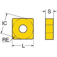 サンドビック SANDVIK TーMax P 旋削用ネガチップ(110) 1115 SNMG 12 04 04-SMC 1セット(10個)（直送品）