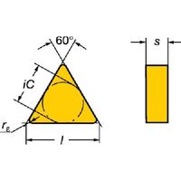 SANDVIK TーMax 旋削用セラミックネガチップ(610) 650 TNGN 11 03 08T01020 1セット(10個)（直送品）