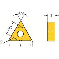 サンドビック SANDVIK TーMax P 旋削加工用チップ(110) 3210 TNMX 16 04 12-WM 1セット(10個)（直送品）