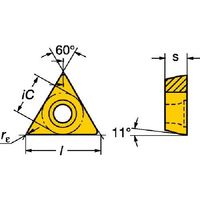 サンドビック SANDVIK コロターン111 旋削用ポジチップ(620) 7025 TPGW110308S01020F 1セット(5個)（直送品）