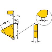 サンドビック SANDVIK フライス加工用チップ(150) 4240 TPKR 22 04 PD R-WH 1セット(10個)（直送品）