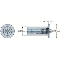 サンドビック SANDVIK アダプタ(560) VL80-NC3000-V50 1個 825-2103（直送品）