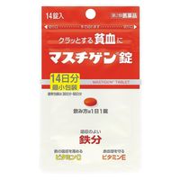 マスチゲン錠 14錠入（14日分） 日本臓器製薬 貧血 鉄分配合【第2類医薬品】