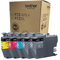 ブラザー（brother） 純正インク LC412-4PK＋LC412BK 4色 1個 オリジナル