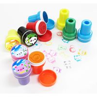 三洋堂 どうぶつの仲間たち丸型スタンプ2 3902 1箱（60個）