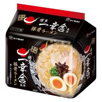 袋・一幸舎監修豚骨ラーメン5食  455ｇ 1セット（1袋×3） マルタイ