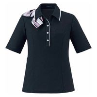 ボンマックス ポロニット ブラック 21号 AD8812 AD8812-16-21G 1着（直送品）