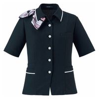 ボンマックス オーバーブラウス ブラック 15号 AJ0861 AJ0861-16-15G 1着（直送品）