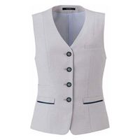 ボンマックス ベスト ライトグレイ 19号 AV1843 AV1843-2-19G 1着（直送品）