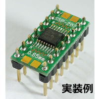 サンハヤト SOPピッチ変換基板(16ピン300mil、10枚入) SSP-202 1袋(10枚入)（直送品）