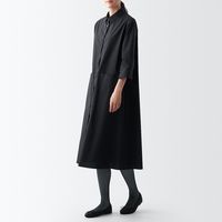 【レディース】無印良品 婦人 サポートタイプ ２０デニール ストッキング（３足組） 婦人ＸＬ 黒 良品計画