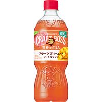 サントリーフーズ クラフトボス フルーツティーエード 600ml 1箱（24本入）