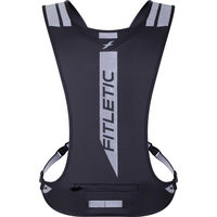 FITLETIC(フィットレティック) ランニング ウェア Glo Vest FREE ＢＬＫ／ＳＬＶ GLOJ 1枚（直送品）