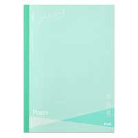 【アウトレット】【Goエシカル】訳あり プラス ノート パスティ セミB5 6.5mm罫線 30枚 グリーン 77203 1セット（5冊）