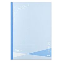 【アウトレット】【Goエシカル】訳あり プラス ノート パスティ セミB5 6.5mm罫線 30枚 ブルー 77202 1セット（5冊）