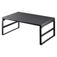 リヒトラブ 机上台 幅390mm ハイタイプ マットブラック A7331-124 1セット(3台)