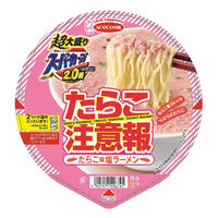 超大盛りスーパーカップ2．0倍 たらこ注意報 たらこ味塩ラーメン 1個 エースコック