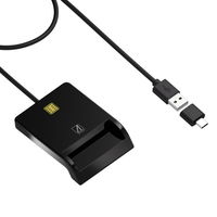 エアリア ICカードリーダー SD-MYC01-B 1台