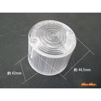 マッドマックス MADMAX 丸型ヨーロピアンウインカーレンズ クリア (1個) 20-1390LW 1個（直送品）