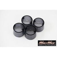 マッドマックス 丸型ヨーロピアンウインカーレンズ スモーク レンズ 4枚 20-1390ML-4 1セット(4個)（直送品）