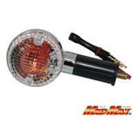 マッドマックス カワサキ ゼファー/χ純正タイプ ウインカー フロント クリア(1個) 20-2349C 1個（直送品）