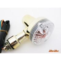 マッドマックス GS400タイプ ミニウインカー4個SET ゴールド/クリア MM11-0021GC 1セット(4個)（直送品）