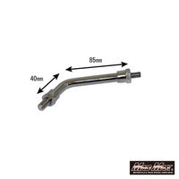 マッドマックス バイク用 カワサキ Z2タイプ ショートミラーステー 10mm メッキ 2本 MM04-K006-02-2 1セット(2本)（直送品）