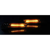 マッドマックス SMD9連 ローレルウインカー 12V専用 メッキ/オレンジ MM11-0041-01 1セット(左右セット)（直送品）