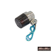 マッドマックス 汎用 丸型 ヨーロピアンウインカー スモーク 1個 MM11-0061-SM（直送品）