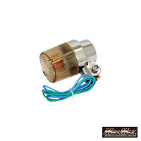 マッドマックス 汎用 丸型 ヨーロピアンウインカー 黄ばみ 1個 MM11-0061-LY（直送品）