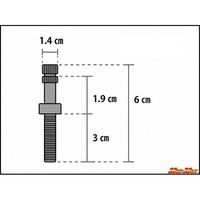 丸型 ヨーロピアンウインカー スモーク 取付ステー(ショート)付き 2個SET MM11-0066-SM-2 1セット(2個)（直送品）