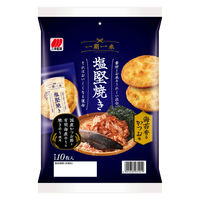 せんべい 煎餅 一期一米 塩堅焼き 海苔香るかつお味 10枚入 6袋  個包装 お配り三幸製菓