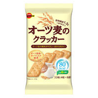 クラッカー ビスケット オーツ麦のクラッカー 4枚×8袋入 6個  個包装 お配りブルボン