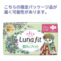 【生理用品】 ナプキン 多い昼用 羽つき 23cm エリス素肌のきもちルナフィット 1セット（1個（20枚入） ×3） 大王製紙