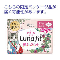 【生理用品】 ナプキン 超スリム多い昼用 羽つき 23cm エリス素肌のきもちルナフィット 1セット（1個（20枚入） ×3） 大王製紙