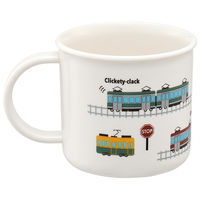 スケーター 抗菌食洗機対応プラコップＴＲＡＩＮ ＫＥ4ＡＡＧ 1個  電車 乗り物 子供 キッズ 飲食店 保育園