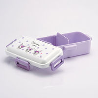 スケーター 抗菌ふわっと弁当箱クロミ　水彩コスメ ＰＦＬＢ6ＡＧ 1個　サンリオ