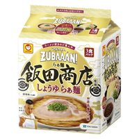 マルちゃん ＺＵＢＡＡＡＮ！ らぁ麺飯田商店監修しょうゆらぁ麺 1セット（1袋×6） 東洋水産